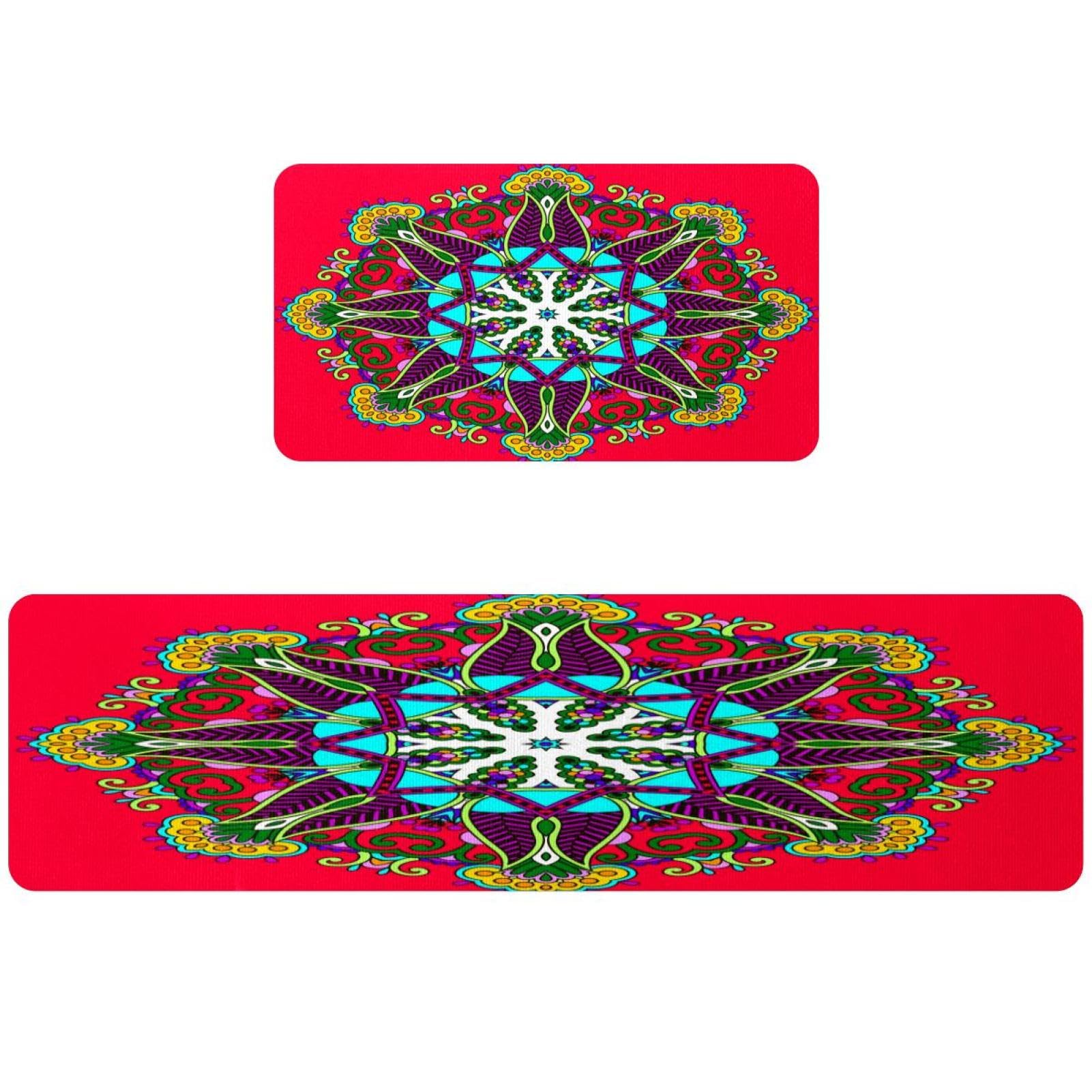 Tapetes de cocina absorbentes alfombras de cocina lavables VAPOKF juego de 2 piezas
