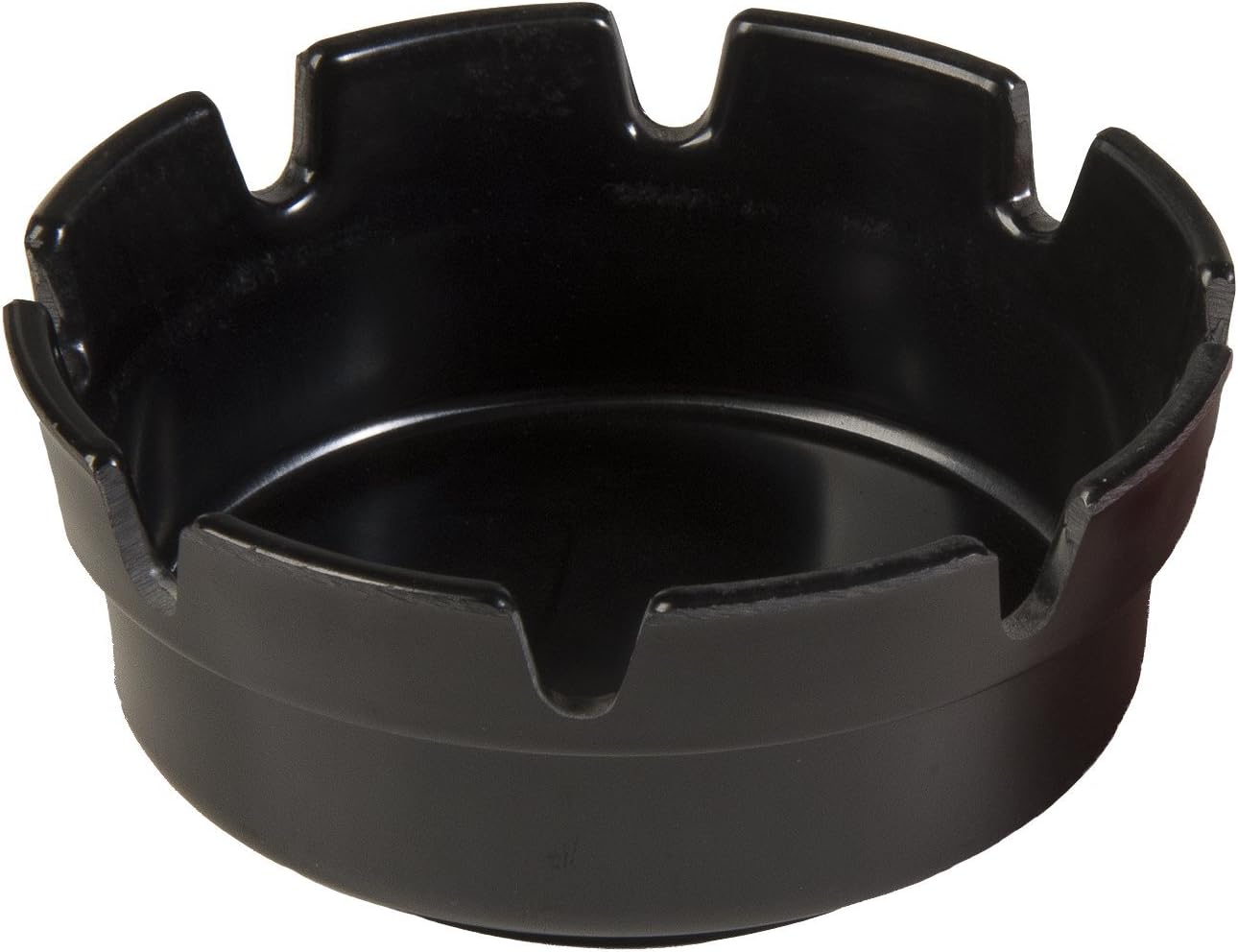 Update International (AST-4BK) 4 1/4" Plastic Ash Tray