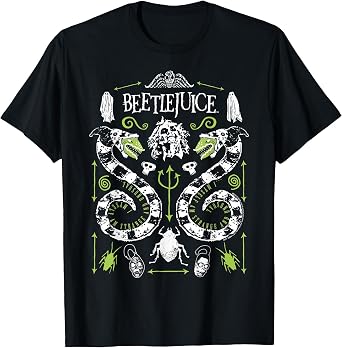 Beetlejuice Symbols Poster T-Shirt