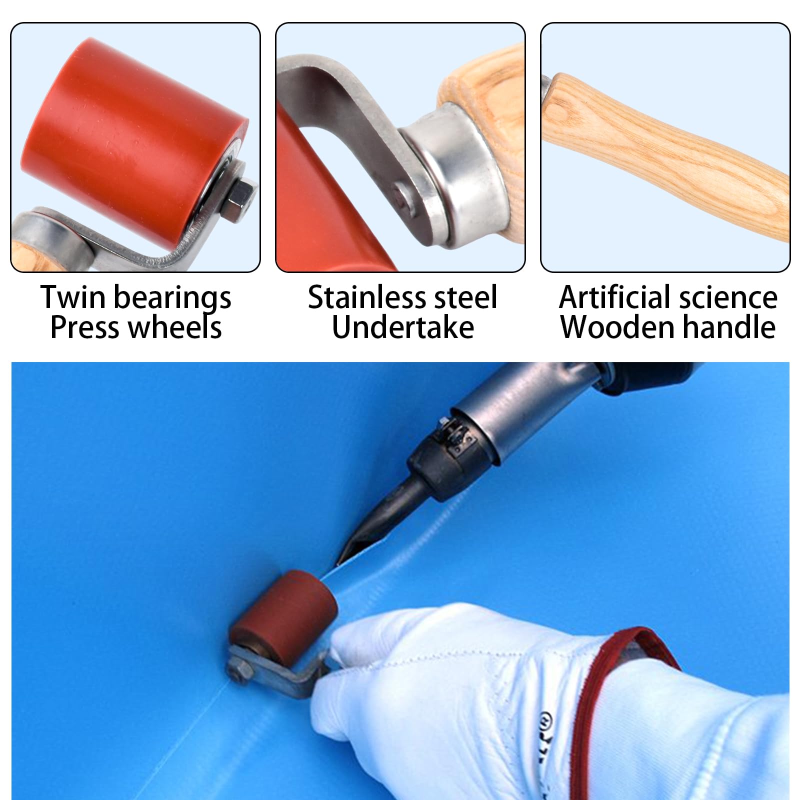 Rouleau A Main Silicone 40 Mm Haute Temperature Pour Etanchéite Toiture - Bricolage