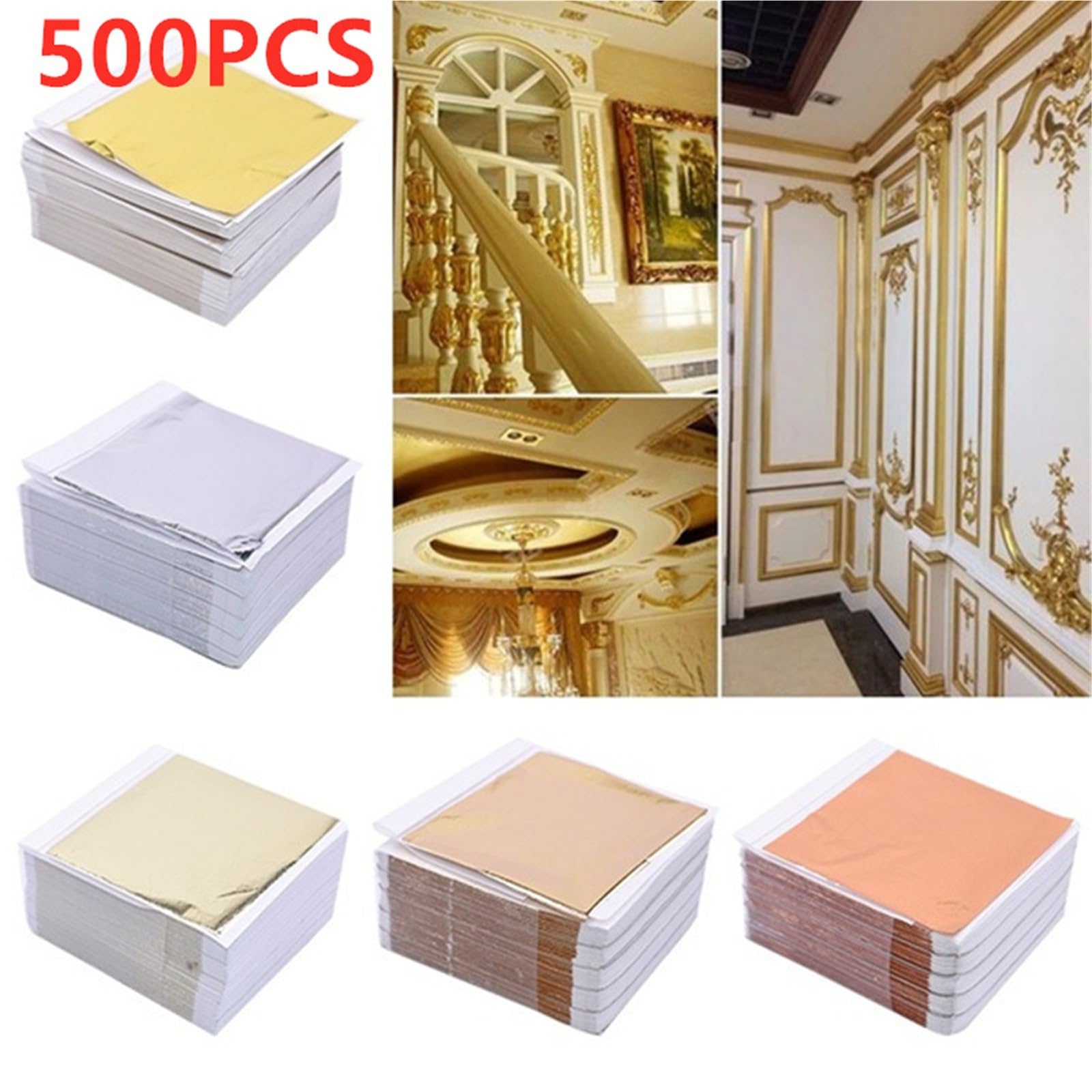 Gold-Silber-Folie, Blattgold