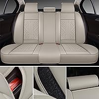 Vista 169 de GXT Bench Seat Cover, Premium Faux Leather Bench Seat Covers for Trucks - Universal Fit for Most Sedans SUV Pick-up Truck, Durable for Long Lasting