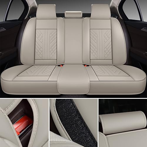 Miniatura 169 de GXT Bench Seat Cover, Premium Faux Leather Bench Seat Covers for Trucks - Universal Fit for Most Sedans SUV Pick-up Truck, Durable for Long Lasting