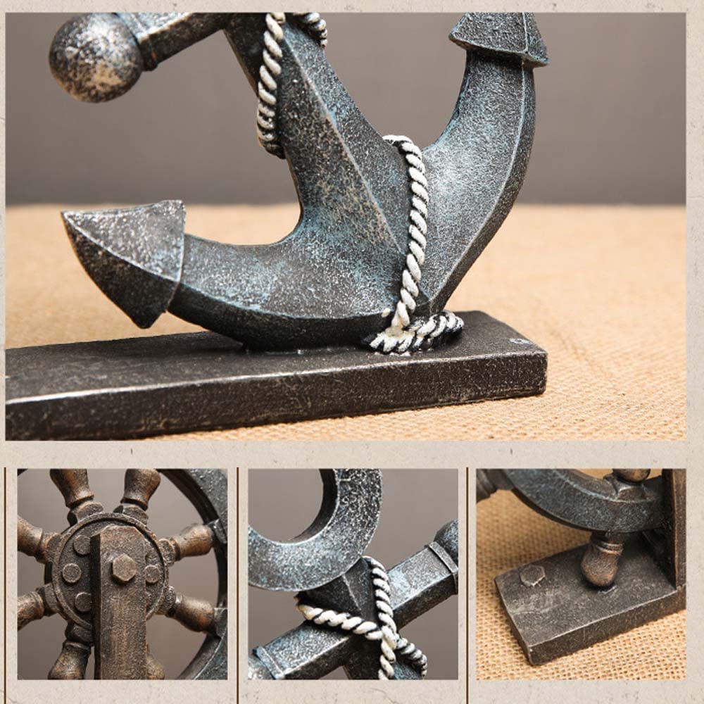 Amazon.co.jp: インテリア雑貨 おもしろ雑貨 雑貨 船舵型