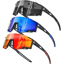 KALIYADI Polarized Kids-Sunglasses Sports Sunglasses-for-Kids Boys Girls Sun Glasses with UV400 for Running Cycling Age 6-14