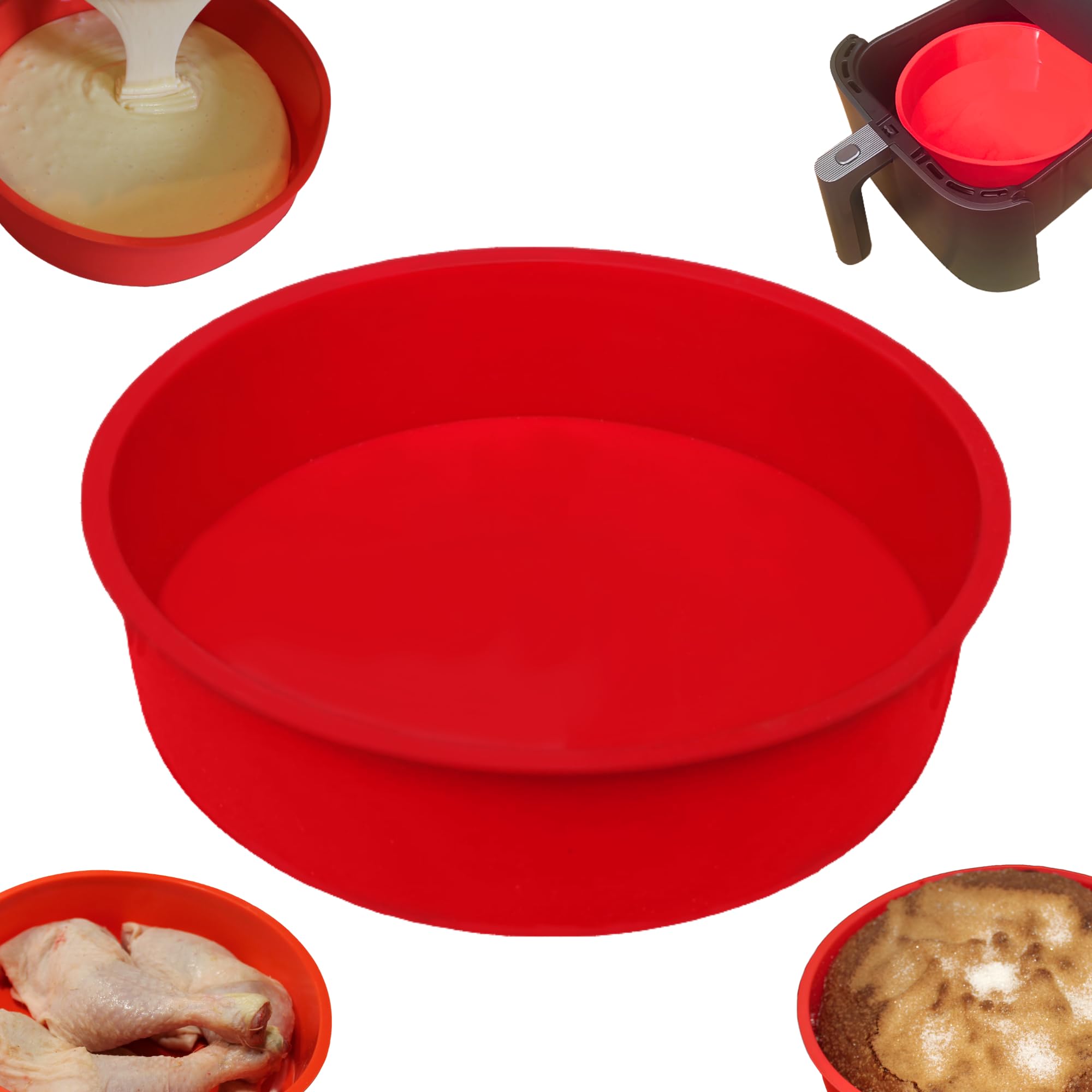 Silikon Einsätze Für Mixer 5 QT - Hitzebeständige Schüssel-Einlagen Für Teig