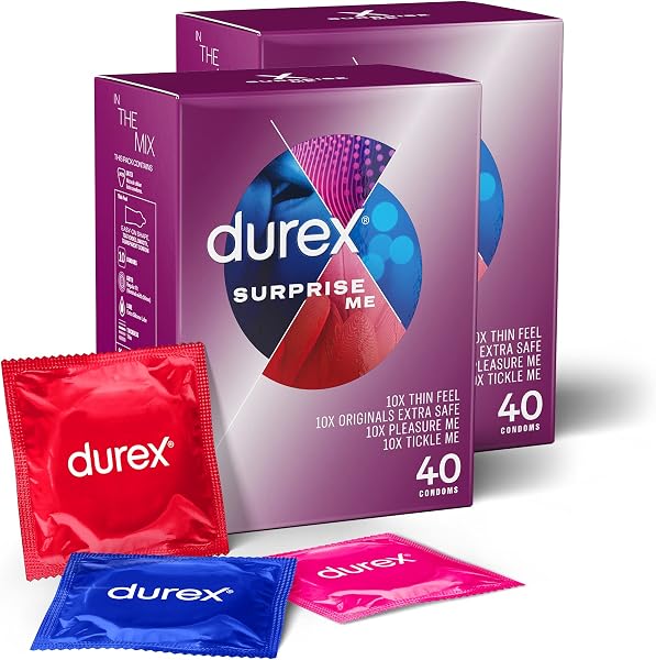 Durex Surprise Me Condooms 80 Stuks Verpakking