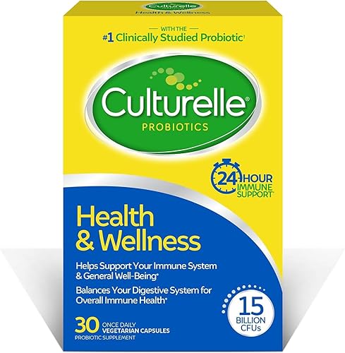 Culturelle Health & Wellness Cápsulas vegetarianas probióticas 30 ea (paquete de 2)