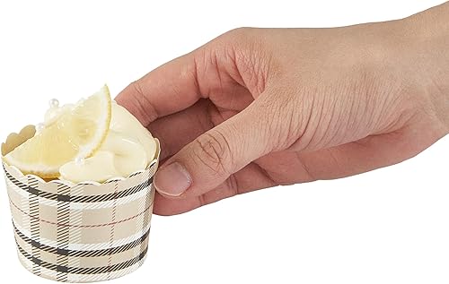 Miniatura 448 de Restaurantware Panificio Premium - Taza de papel Kraft de 10 onzas para hornear, tazas de papel para hornear, perfectas para magdalenas, cupcakes