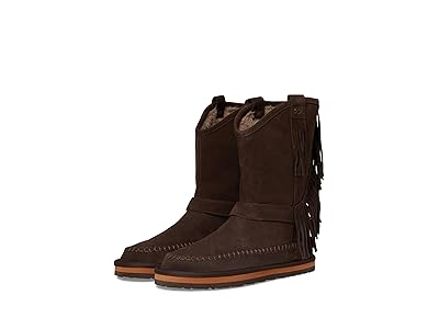 Free People Faye Fringe Pull On Boots Women