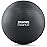 Core Balance Exercise Ball for Workouts, Anti-Burst and Slip Resistant, Swiss Yoga Ball for Pregnancy, Stability, Fitness and Physical Therapy, 4 Sizes, with Pump (22 / 55cm Black)