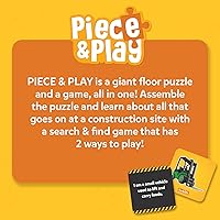 Vista 7 de Skillmatics Rompecabezas y Juego de Piso - Sitio de Construcción Armar y Jugar, Rompecabezas y Rompecabezas para Niños Pequeños, Juguete Educativo