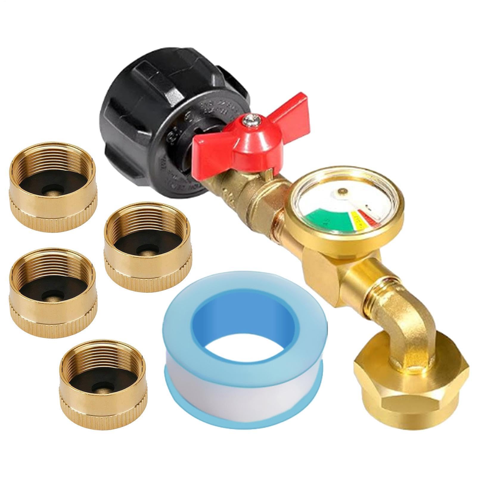 Propangas Füllstandsanzeige Gaszähler Adapter