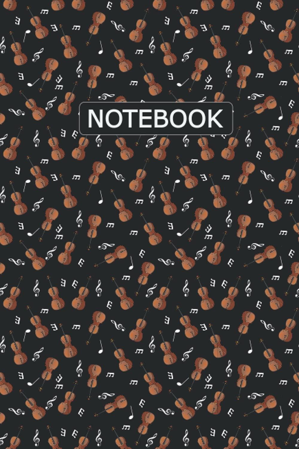 Cello Notebook: Cello Notebook Journal To Write Notes, Password, Notepad, To Do Lists - 6 x 9 Inches - 100 Pages