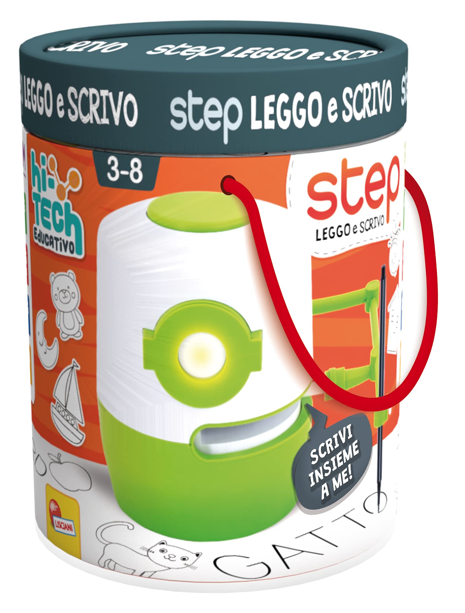 Liscianigiochi- Step Leggo e Scrivo, Colore, dai 3 agli 8 anni, 95025