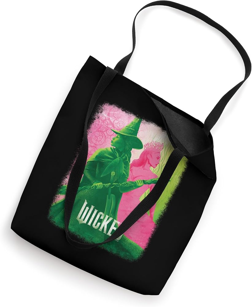 PXTIDY Borsa A Tracolla Per Fan Di Wicked – Design Elphaba E Glinda, Impermeabile, Leggera, Dimensioni 21,5x14,5 Cm, Idea Regalo Per Appassionati Di Musical - 2