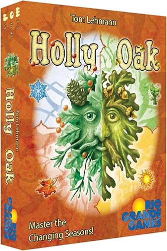 Rio Grande Games Holly Oak - Domina las estaciones cambiantes, juego de cartas, edades de 14 años, 3-5 jugadores, 30-60 minutos