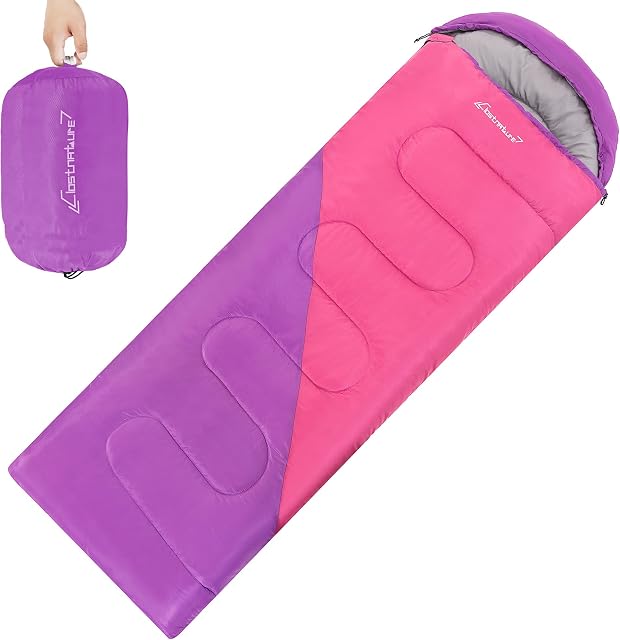 Clostnature Sleeping Bag - Lightweight Camping Sleeping Bag for Adults, Kids, Women, Men's Hiking, Outdoors, Mountaineering
