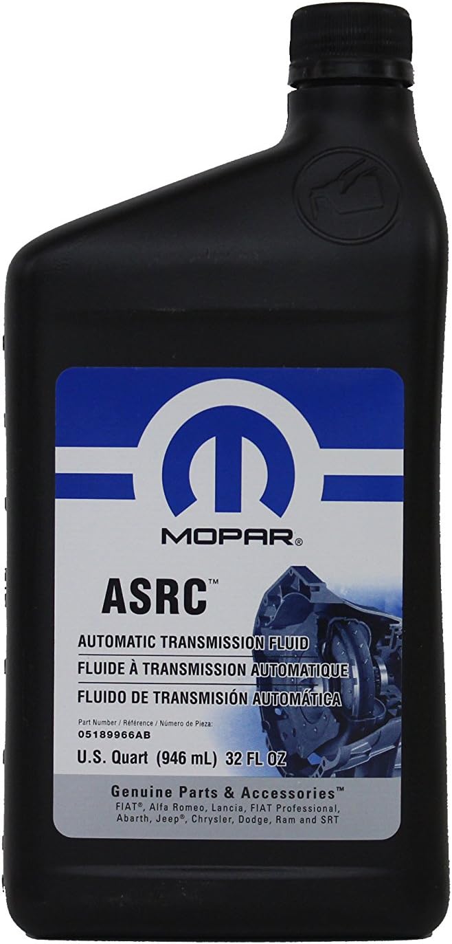 Genuine Mopar Fluid 5189966AB AS68RC Automatic Transmission Fluid - 1 Quart, 32 Ounces