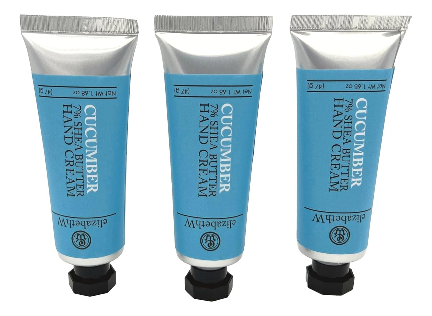 elizabeth W Cucumber Hand Cream, 1.68 Ounce (Set of 3)
