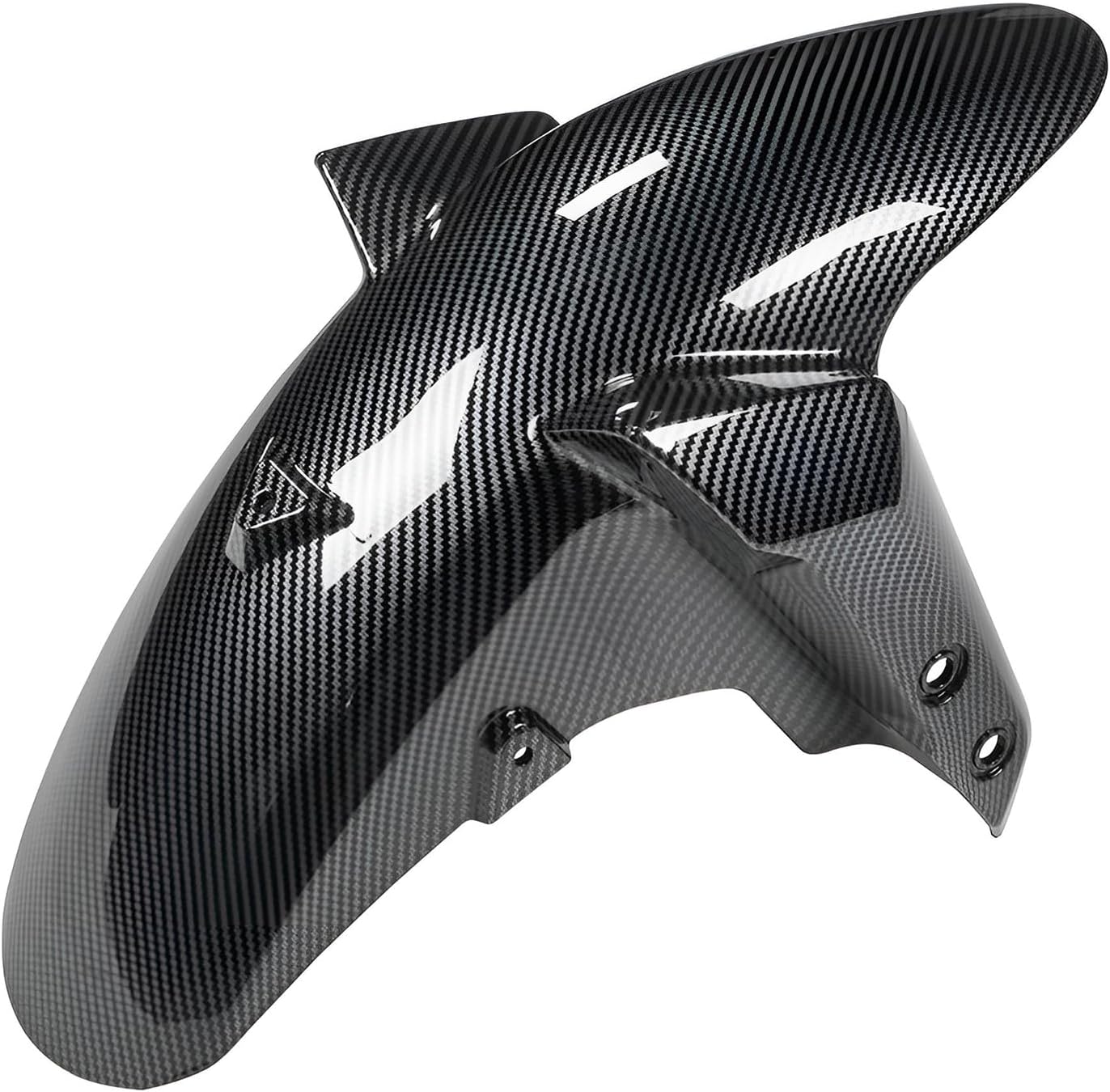 Front Fender, Mud Guards for Yamaha MT09 FZ09 2013-2020 / Tracer900 2015-2020, Motorcycle Mudguard Protector Splash Guard Fit Fairings Kit Parts Exterior Guard (Carbon Fiber Texture)