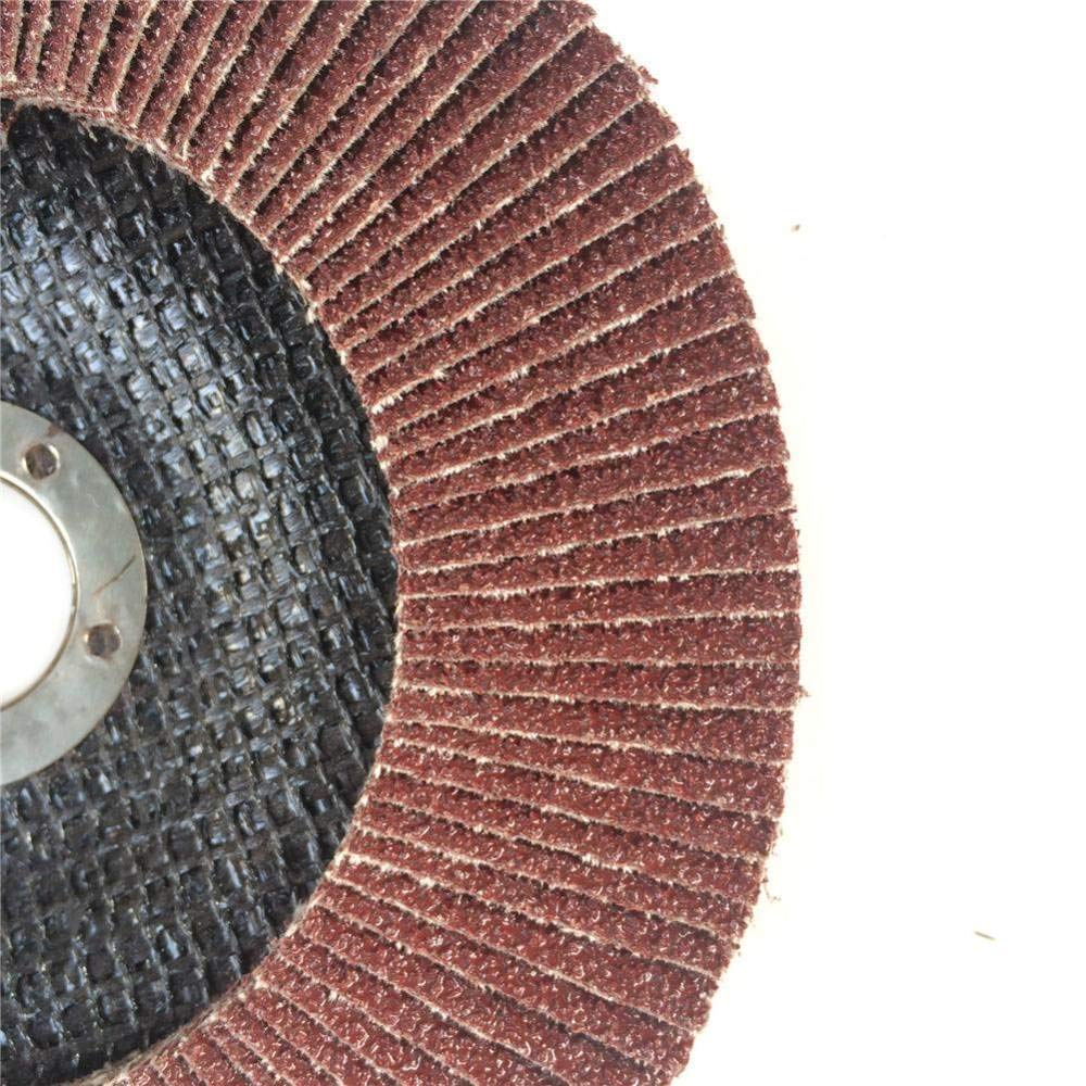 Tarcza Polerska, 10 Sztuk 100Mm Tarcze Listkowe Ściernice Ostrza Do Szlifierki Kątowej Tarcza Szlifierska Ściernica Narzędzia Ścierne/10Pcs 80Grit