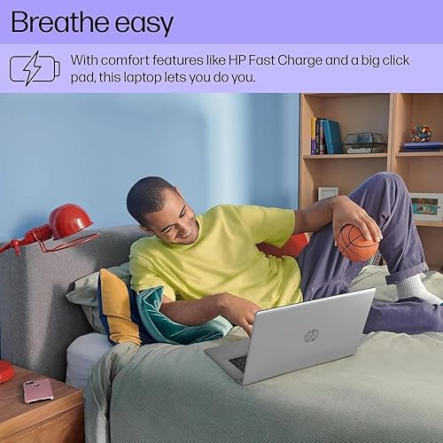 Miniatura 4 de HP Laptop de 17.3 pulgadas con Web Microsoft 365 de por vida, teclado retroiluminado, lector de huellas dactilares, Intel Core i5-1334U (10 núcleos,