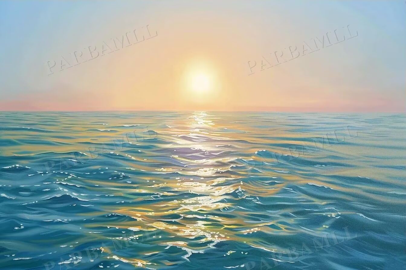 Amazon.com: Modern Minimalist Style Living Room Wall Decor,Sea