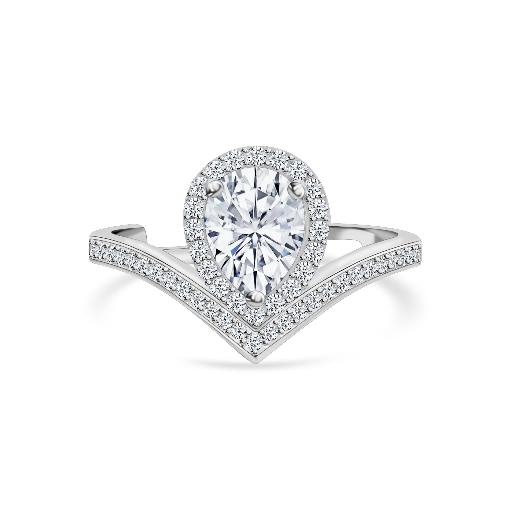 Ornate Jewels 925 Silver American Diamond Adjustable Promise Ring for Womens and Girls | With Certificate of Authenticity and 925 Stamp | Life-time Warranty* (B0BZKTXNGF) Amazon Price History, Amazon Price Tracker