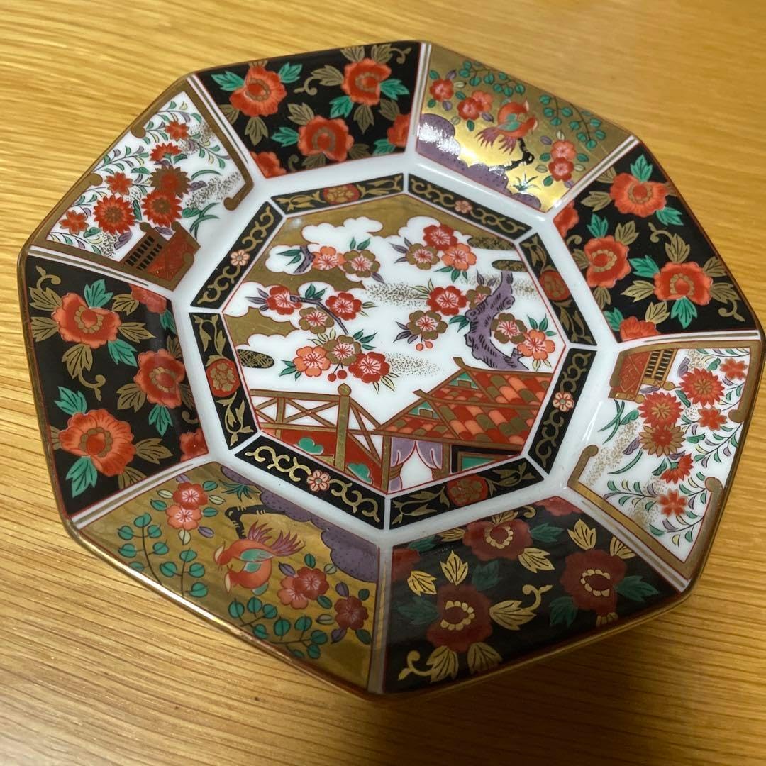 古伊万里 色絵 八角形陶磁器皿 5枚セット 2025年最新】Yahoo