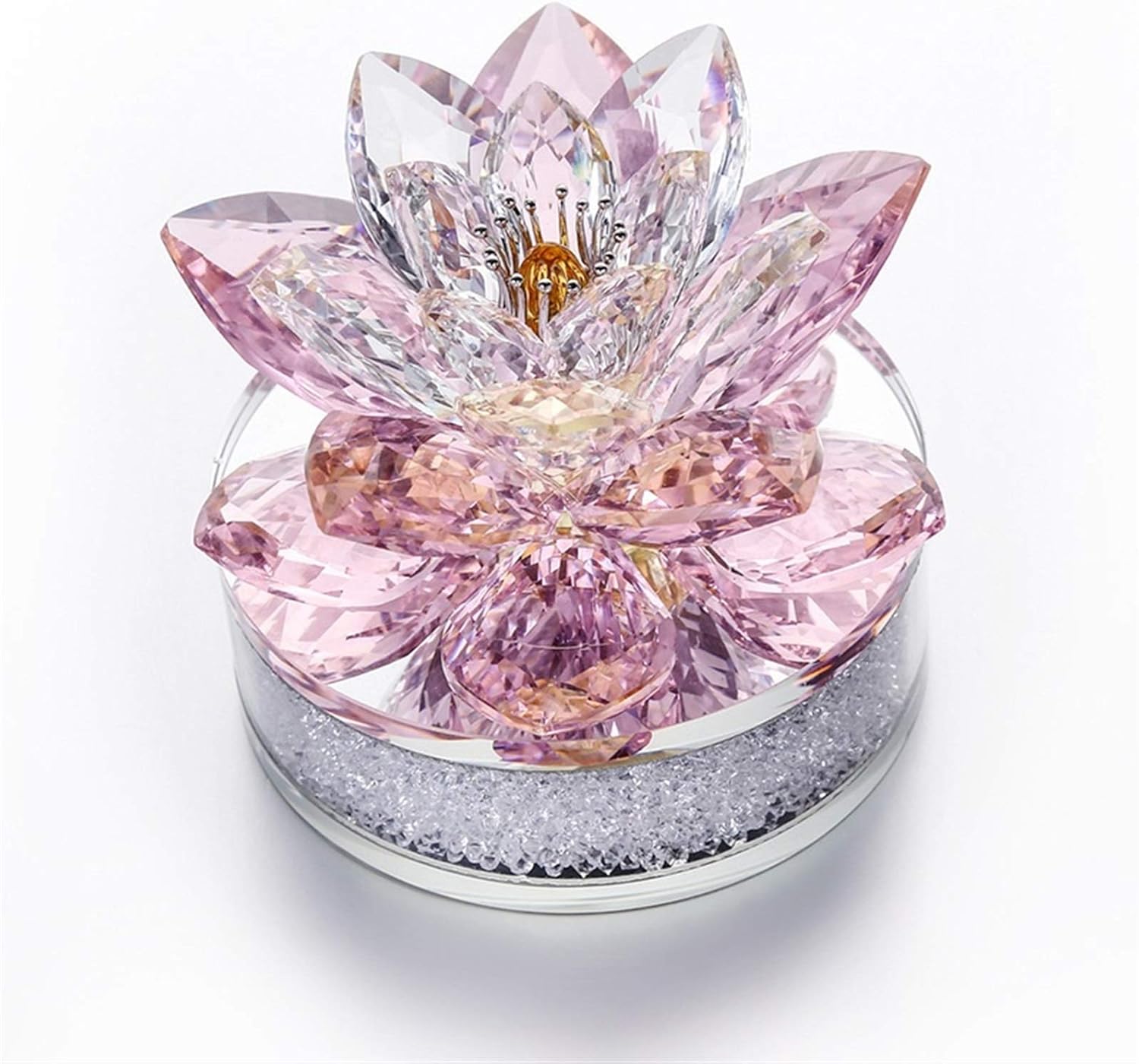 ガラスペーパーウェイト風水装飾品80mmクリスタル蓮の花風水ペーパーウェイト結婚式の記念品家の装飾| Alibaba.com クリスタルロータスフラワーフィギュリンガラス文鎮車飾り窓ペンダントバースデーパートウェディング風水装飾ギフト