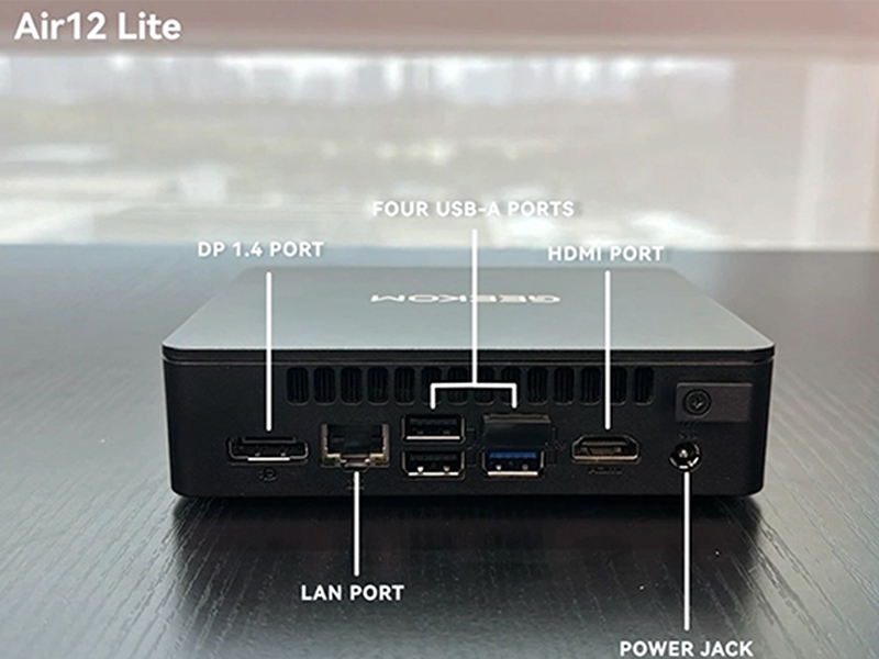 Amazon.co.jp: GEEKOM ミニ n100 Air12 Lite mini PC 2024年 4コア/4