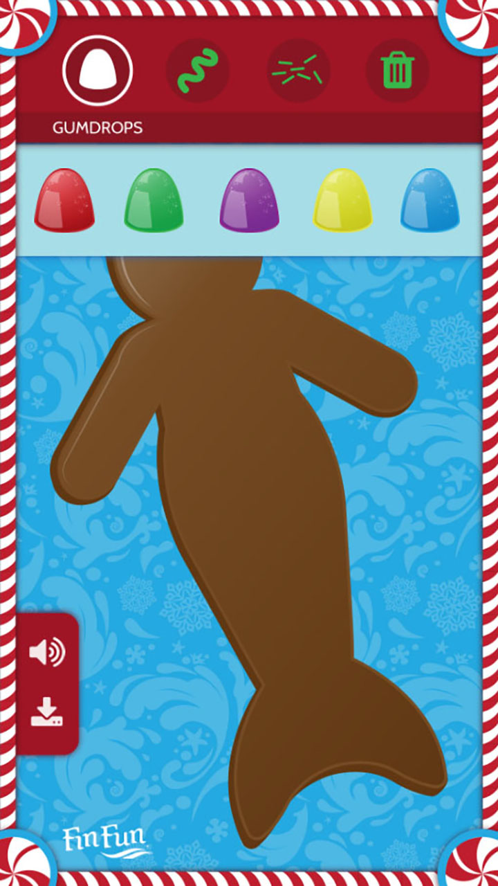Fin Fun Gingerbread Mermaid - App on the Amazon Appstore