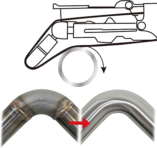 Miniatura 4 de Astro Tools 3039 - Lijadora de tubo y banda de soldadura (3/4" x 20.5") con correas