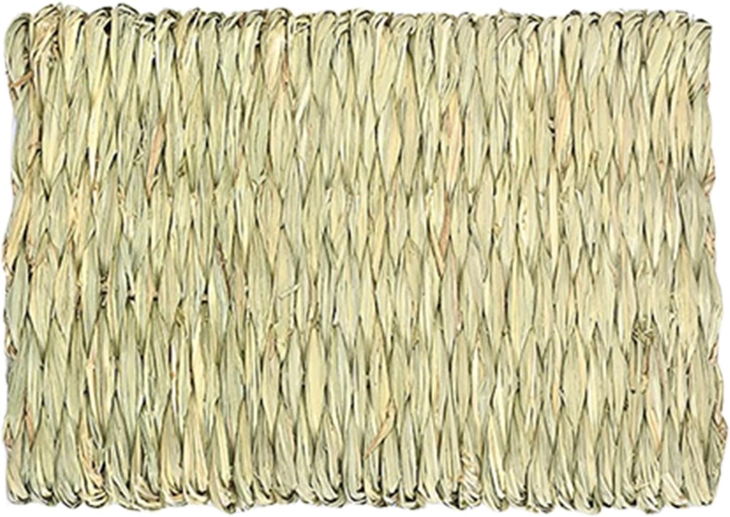 Grass House, Multipurpose Grass, Easy Application Animal Hideaway, Lightweight Design Playhouse, Grass Hamster House for Guinea Pigs Grass Bunny Hut Indoor