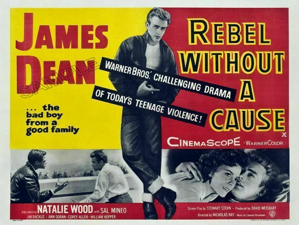 James Dean Vintage Film Poster Advert Photo Wall Art Picture Poster A4