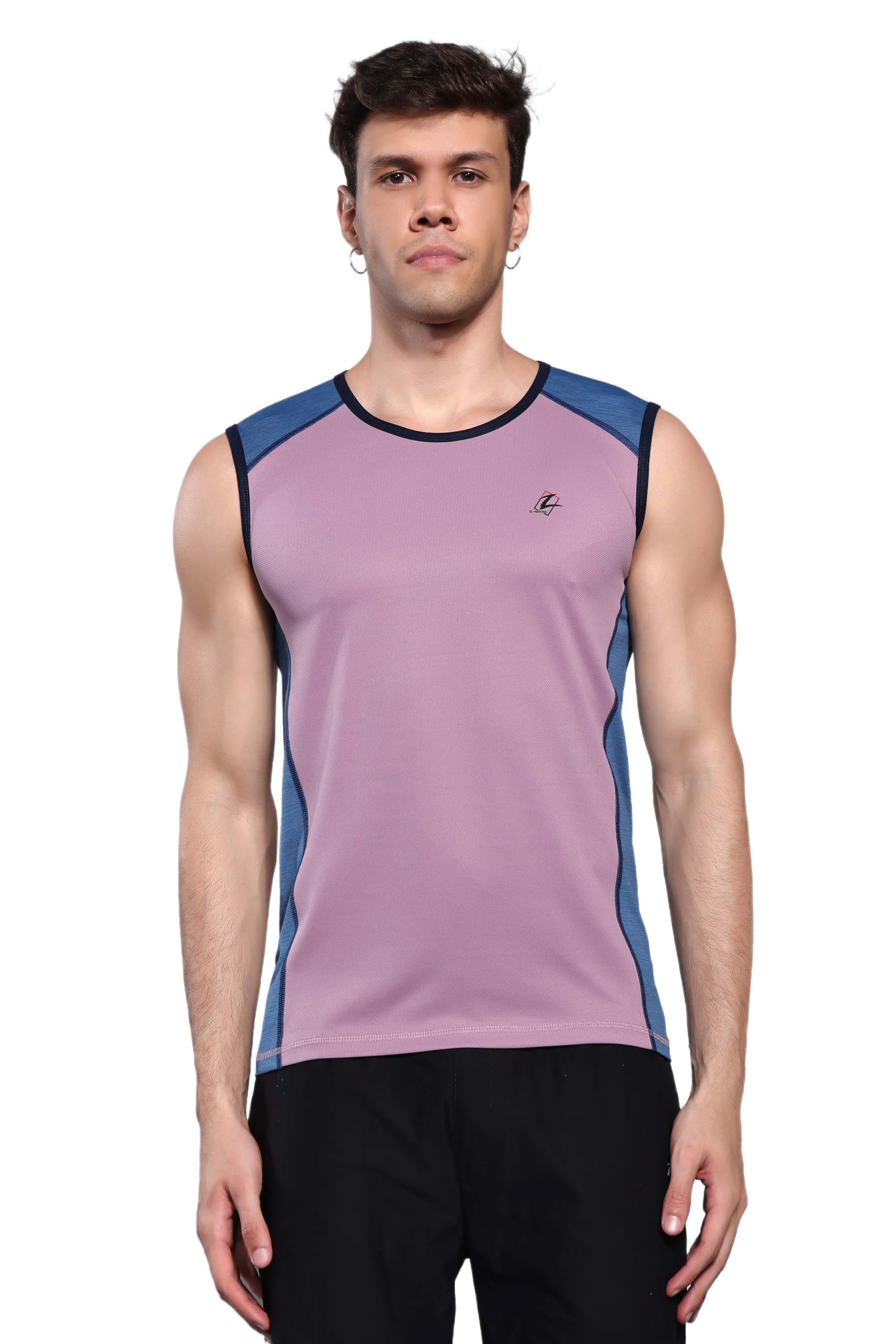 z zagros Zagros Active Wear Vest for Men-M Pink-picture-37