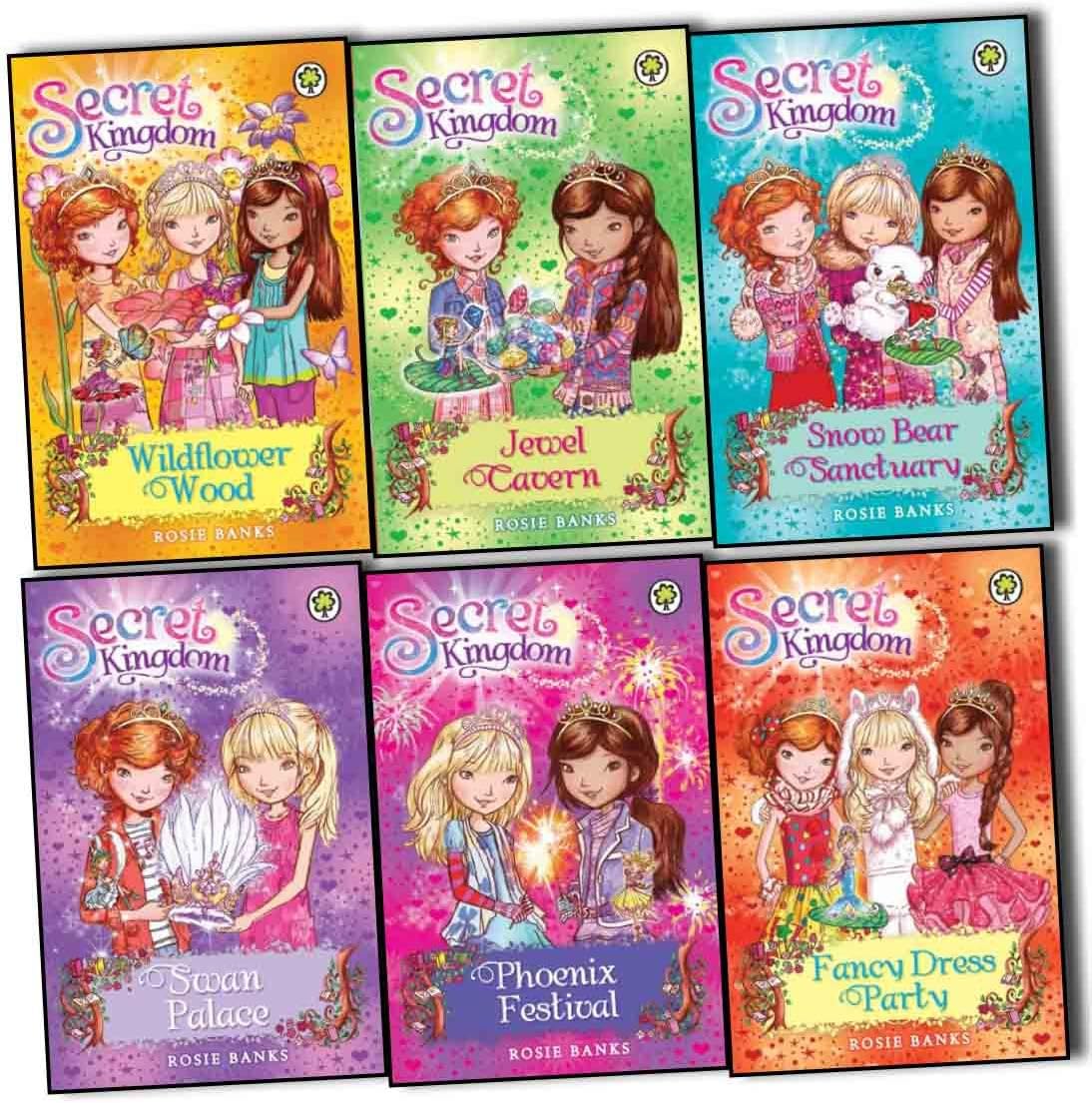 Secret Kingdom Series 3 Collection - 6 Books, RRP £29.94 (Wildflower Wood; Swan Palace; Snow Bear Sanctuary; Phoenix Festival; Fancy Dress Party; Jewel Cavern)
