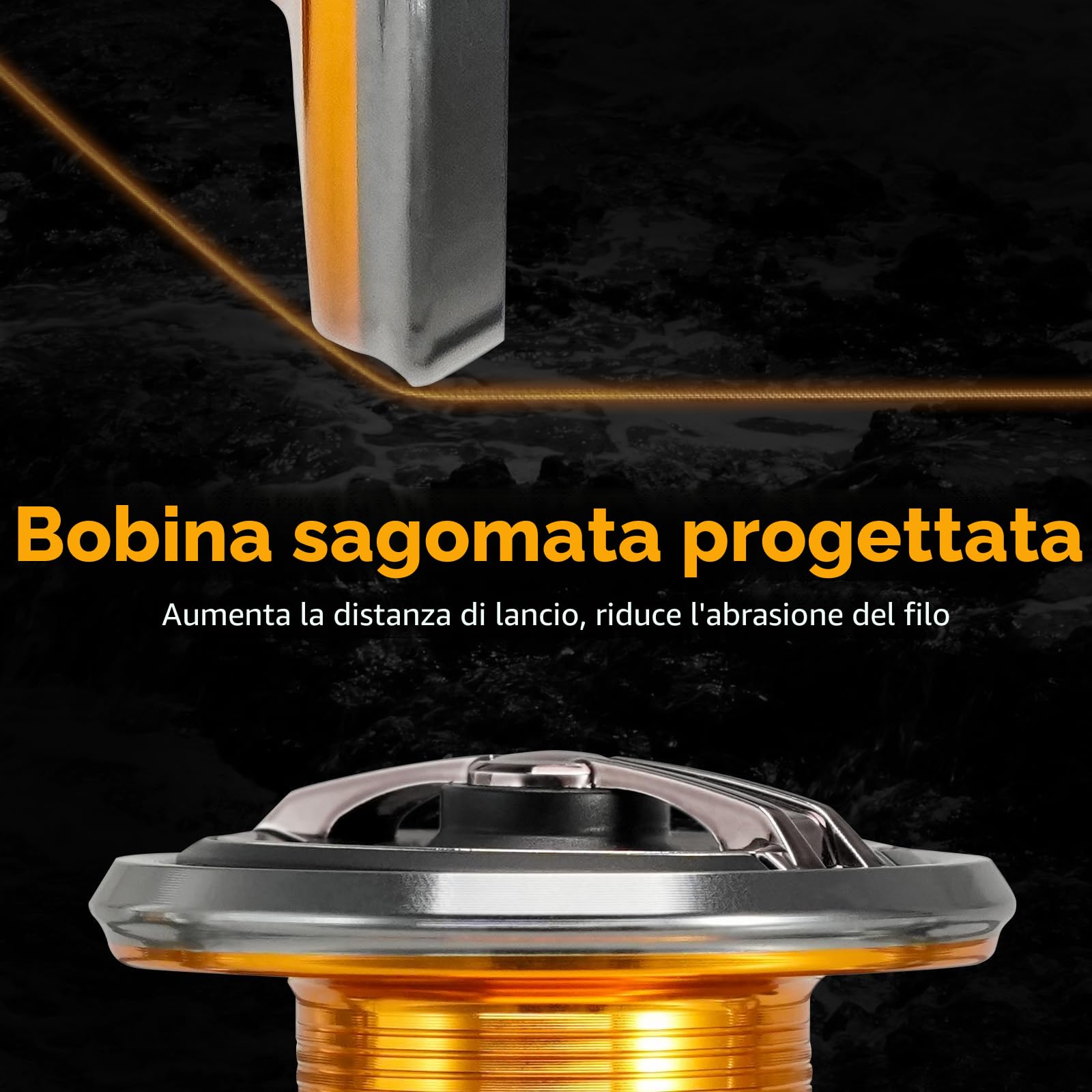 Seaknight SPEEDY Mulinello da pesca in acqua salata 10+1 cuscinetto 6.2:1 mulinello da pesca in mare anticorrosione per pesca alla carpa luccio in fibra di carbonio Drag Max 11 kg