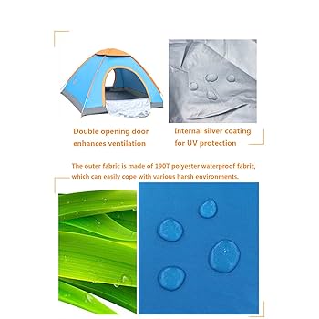 Amazon.com: Hand-Throwing Automatic Quick-Opening Tent Two