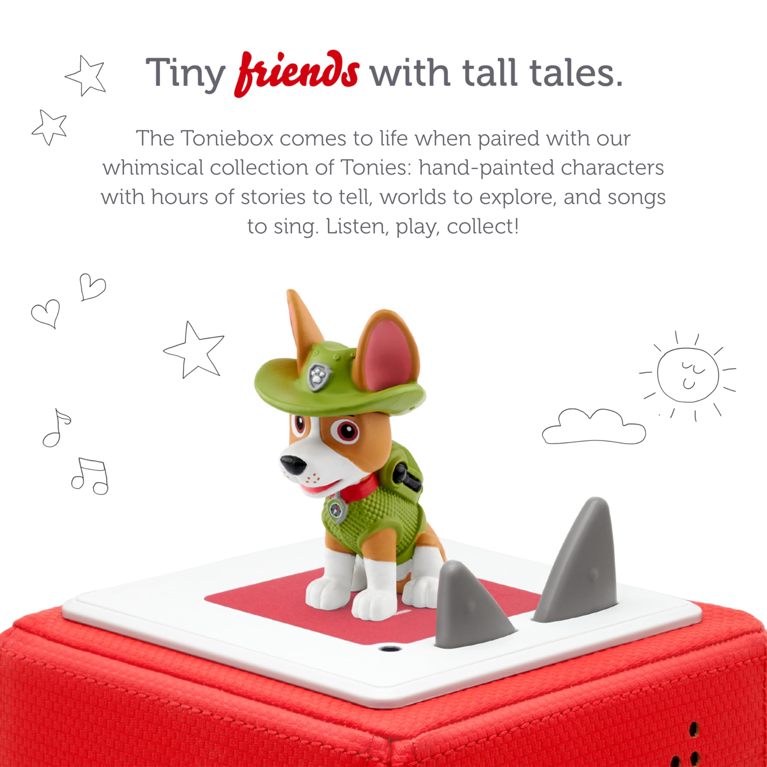 Tonies Tracker Audio Toy Figurine from PAW Patrol