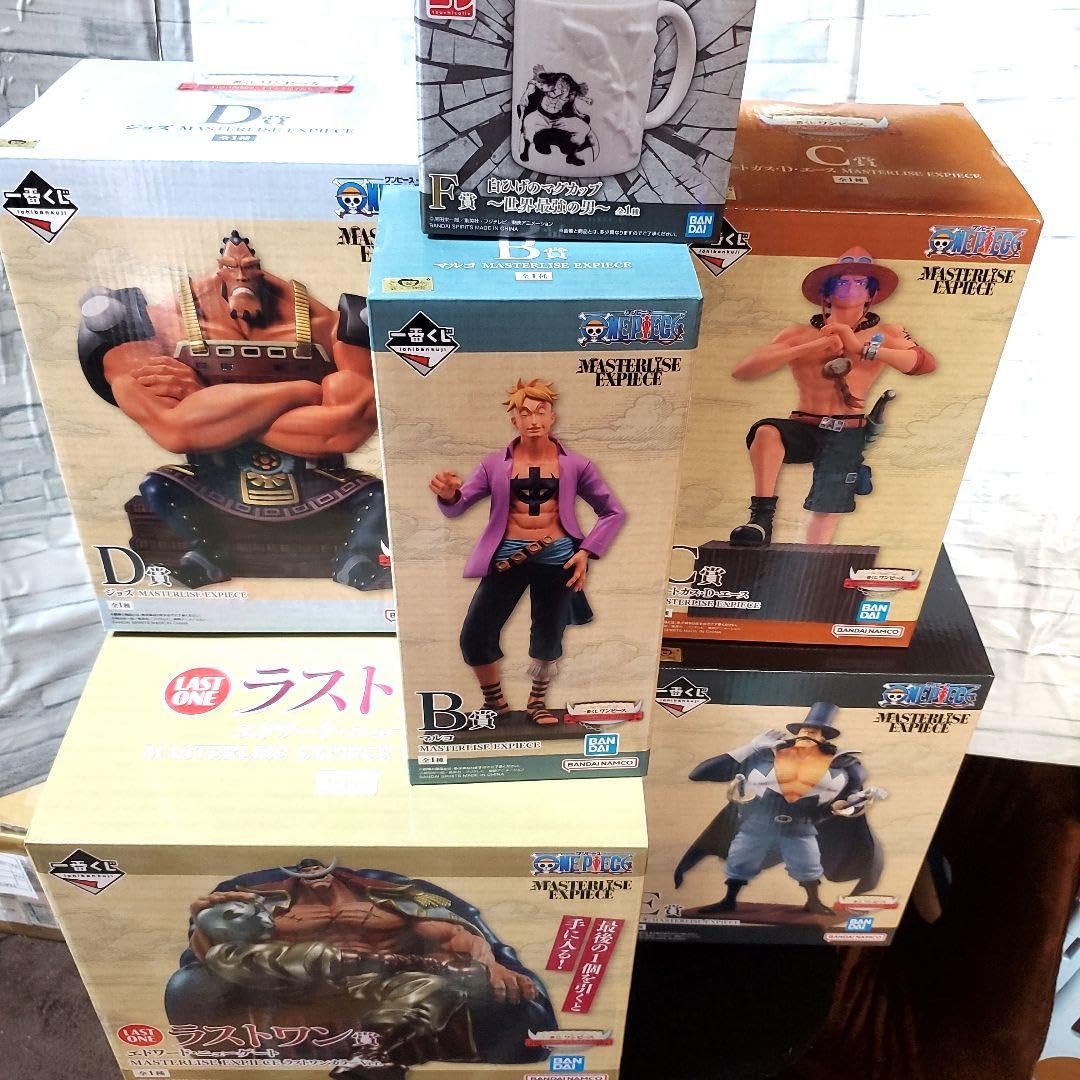 Amazon.co.jp: 一番くじ ワンピース 白ひげ海賊団オヤジと息子たち 