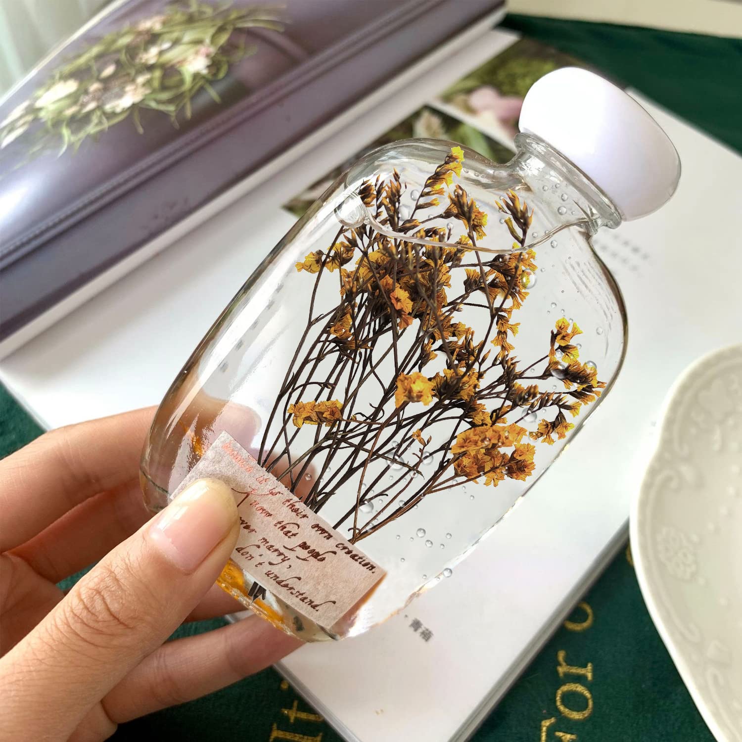 Acquista 1 Scatola Di Piante Essiccate Conservate, Candele Fai Da Te - Foto 5