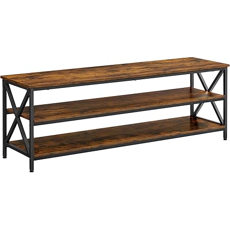 VASAGLE TV-Schrank, Fernsehtisch, Lowboard für Fernseher bis zu 60 Zoll