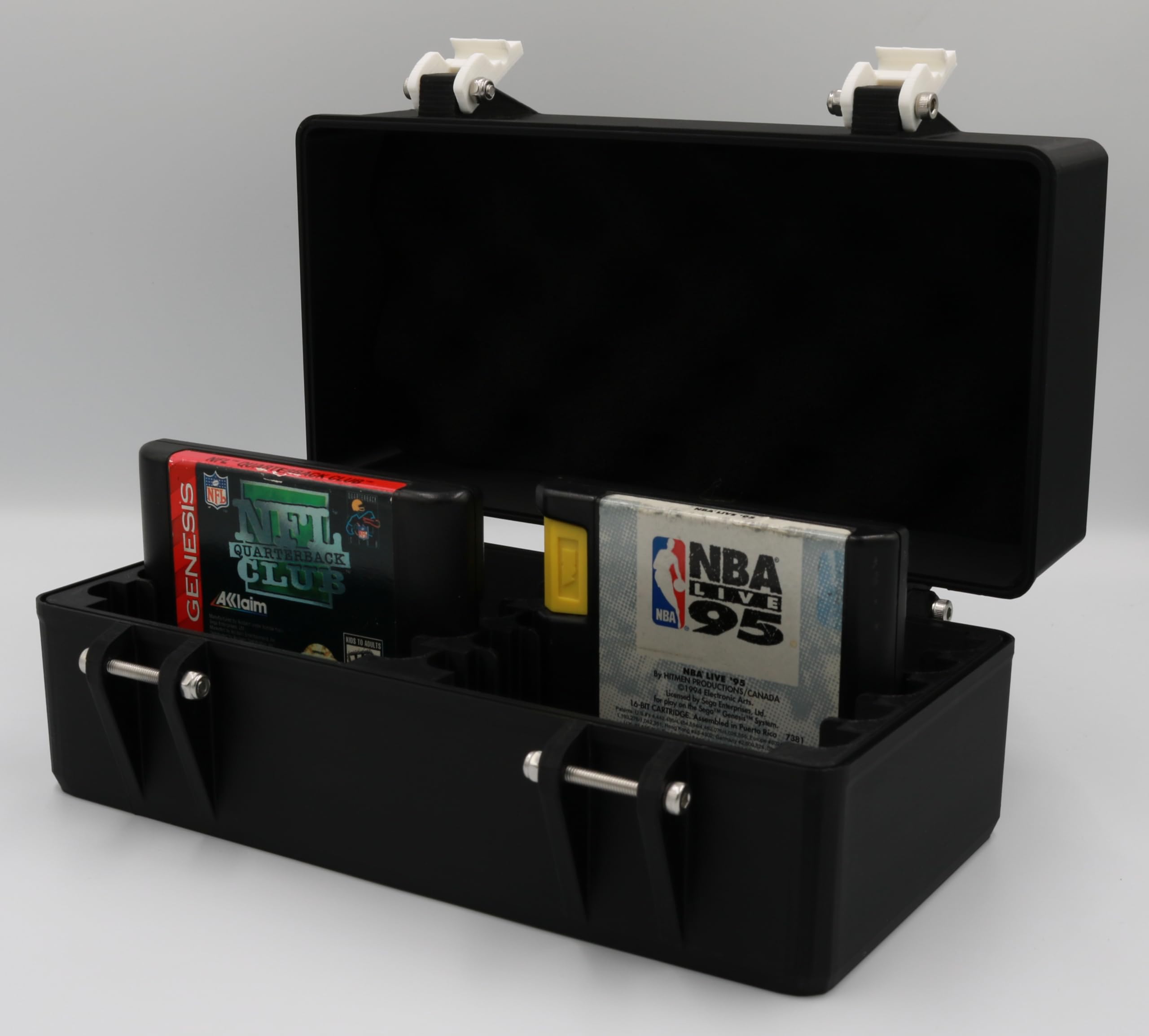 Carrying Case for Sega Genesis Games - Rugged & Protective - Holds 10 Cartridges - Sega Genesis - Very Good - Used Accessory