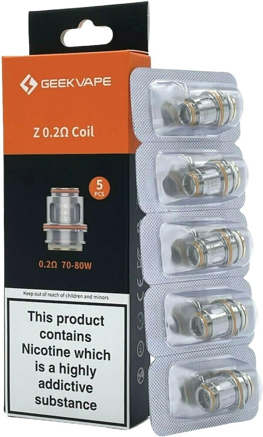 Geekvape Zeus Subohm Z2 Kanthal Mesh 0.2ohm Coil Pack of 5 Amazon.co.uk Health & Personal Care