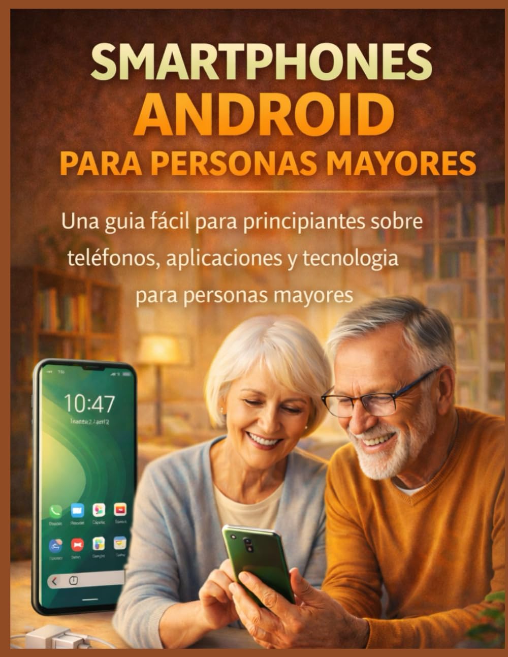SMARTPHONES ANDROID PARA PERSONAS MAYORES: Una guía fácil para principiantes sobre teléfonos, aplicaciones y tecnología para personas mayores