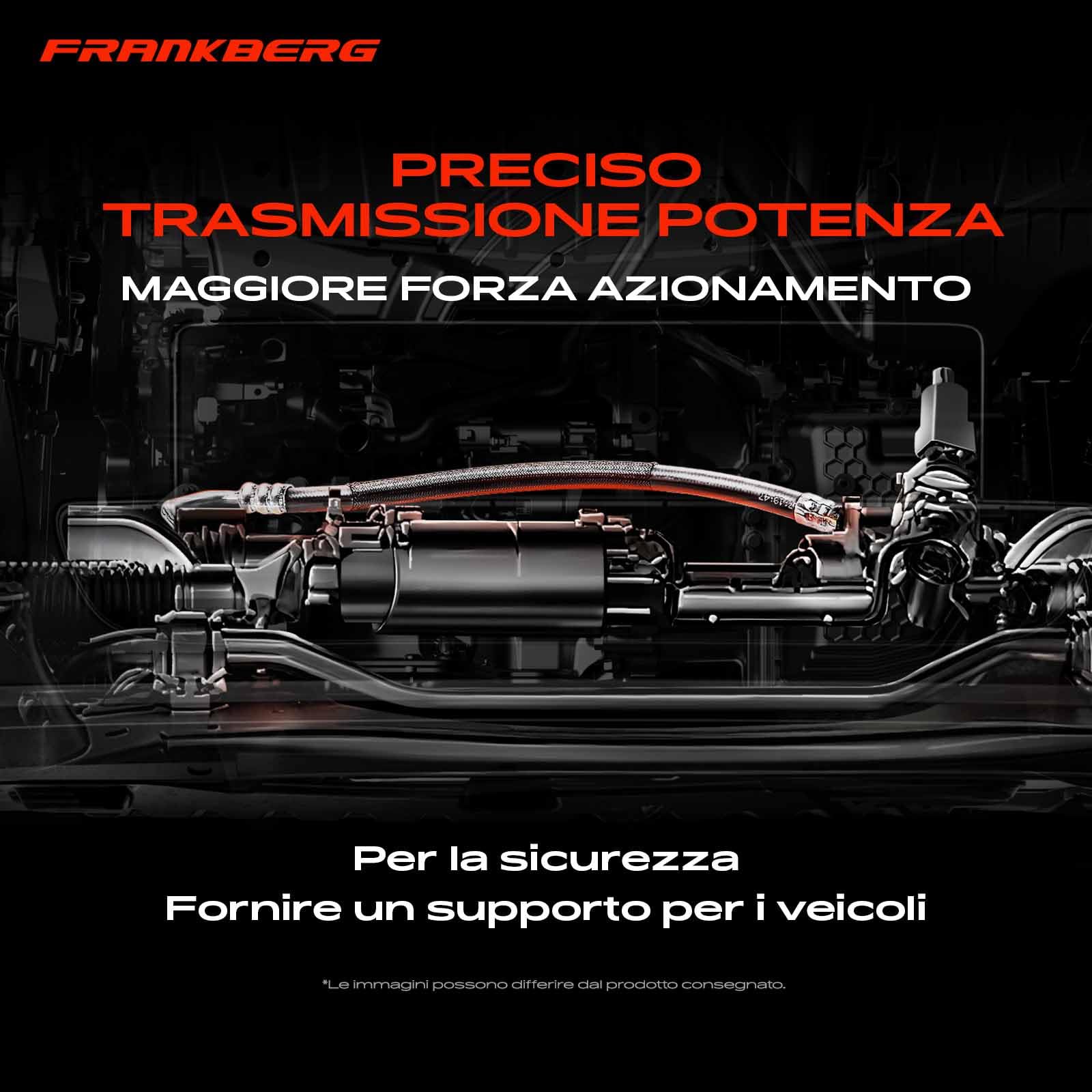 Frankberg 2x Cavi freno a mano Posteriore sinistra destra Compatibile con 147 937 1.6 16V T.SPARK Eco 1.6 16V T.SPARK 1.9 JTD 1.9 JTDM 16V 1.9 JTDM 8V 1.9 JTD 16V 1.9 JTDM 2.0 16V T.2001-2010 46843743