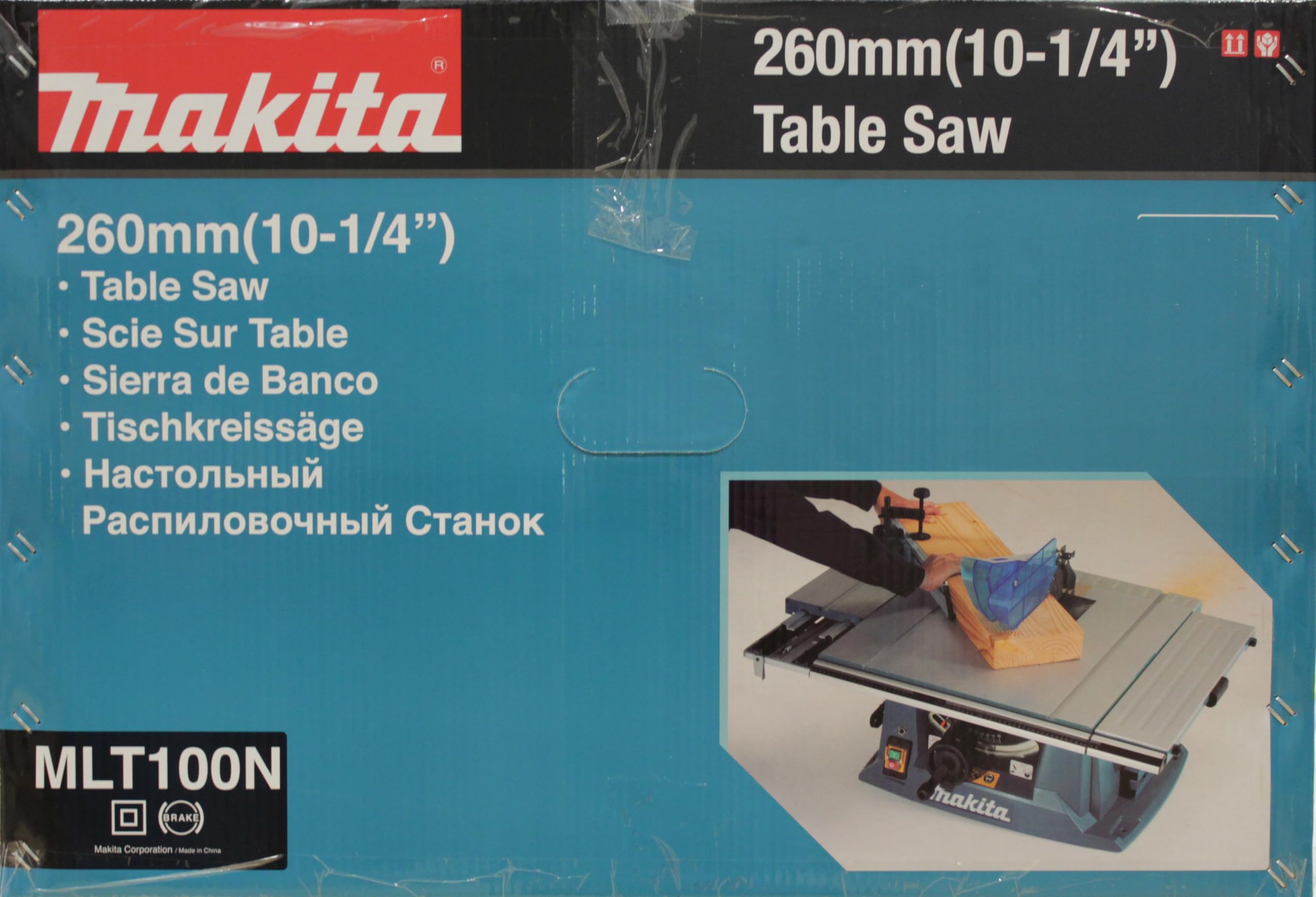 Makita MLT100NX1 Tischkreissäge 260 mm mit Untergestell