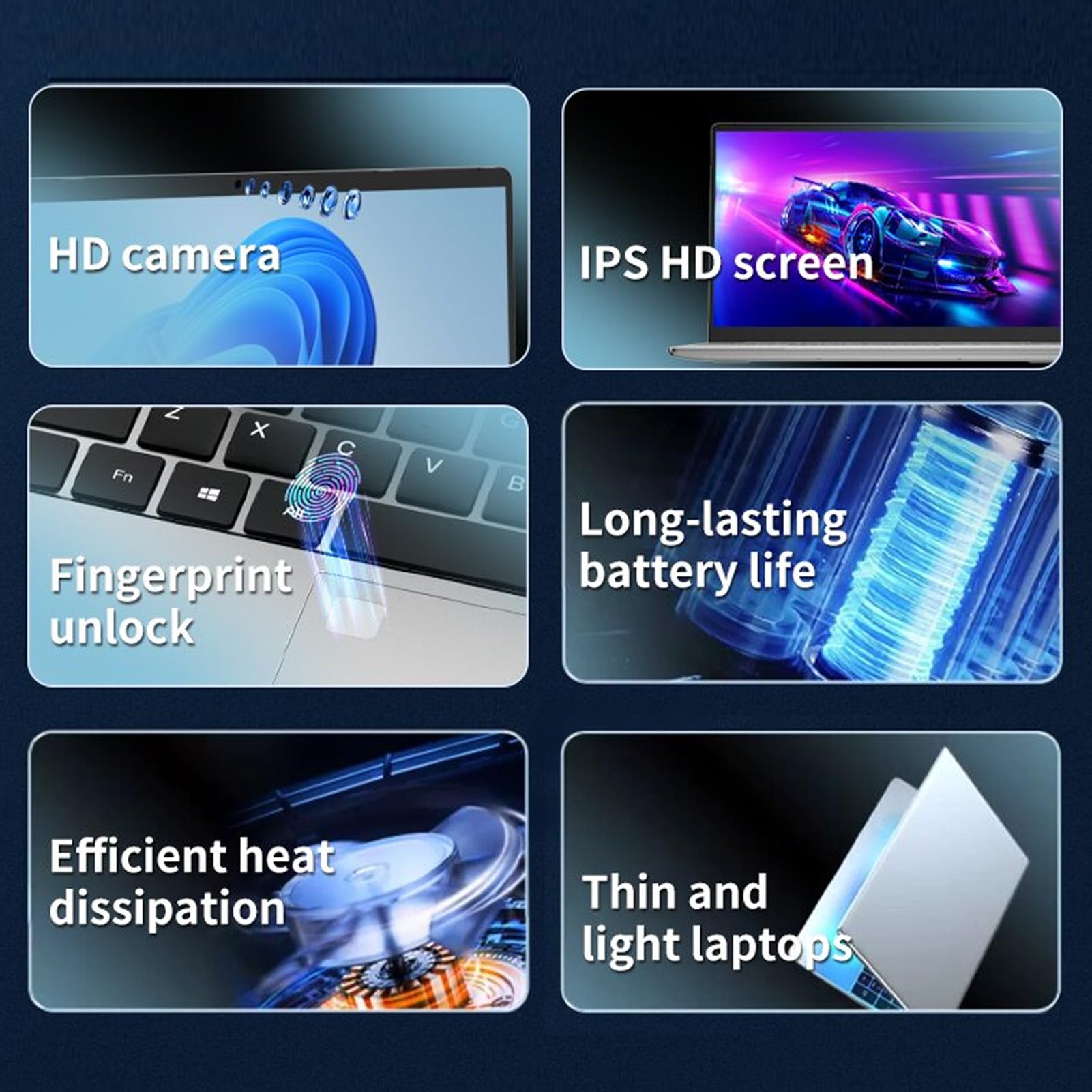 Amazon.com: 15.6 Full HD Laptop Computer, 16GB RAM, 512GB SSD